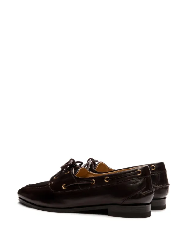 Bally Plume レザーモカシン | ブラウン | FARFETCH JP
