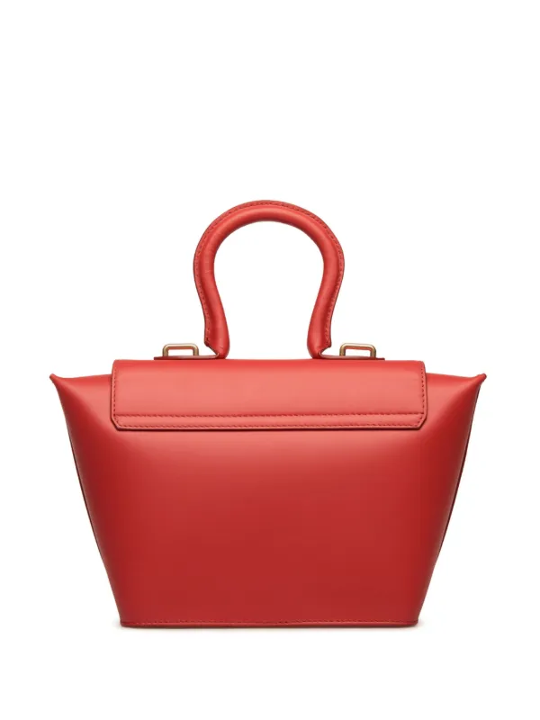 Bally Belle Leather Crossbody Bag | Red | FARFETCH