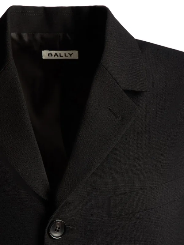 BALLY ブラック ウールジャケット