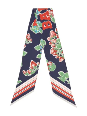 未使用　完売定価26400円バリーBALLY ストロベリーネックスカーフ　いちご 未使用 バリーBALLY ストロベリーネックスカーフ いちご