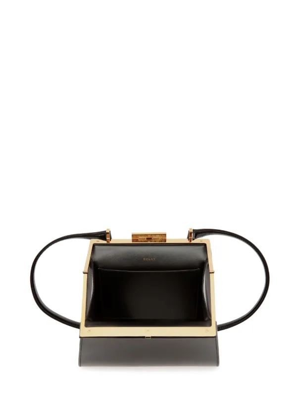 Bally Deco patent-leather Shoulder Bag | Black | FARFETCH