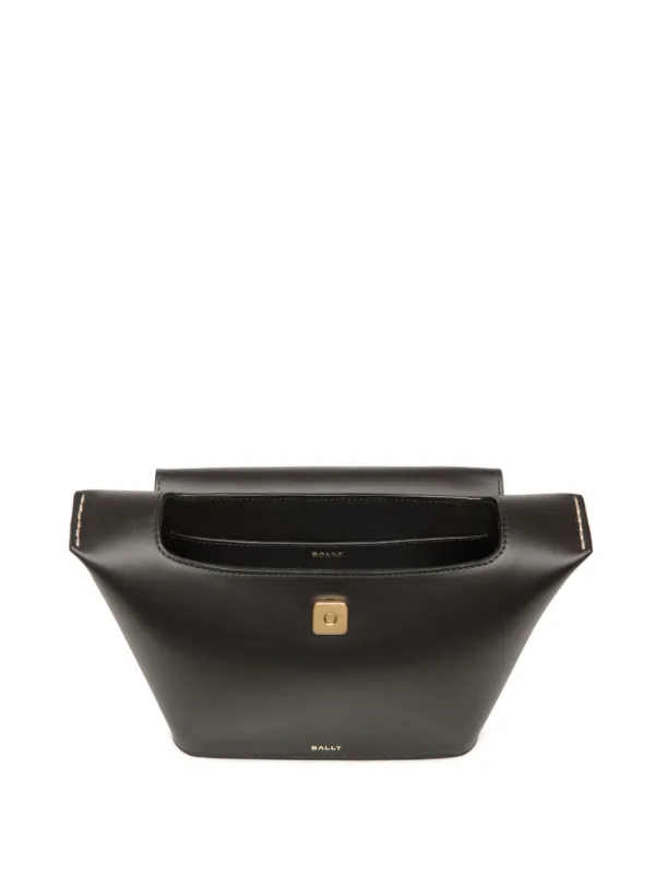 Bally Belle Leather Crossbody Bag | Black | FARFETCH Bally Belle Leather Crossbody Bag | Black | FARFETCH