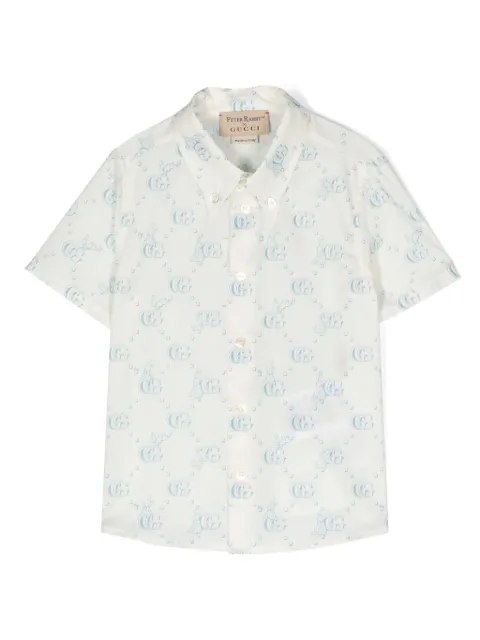 Gucci Kids camisa de GUCCI KIDS x Peter Rabbit