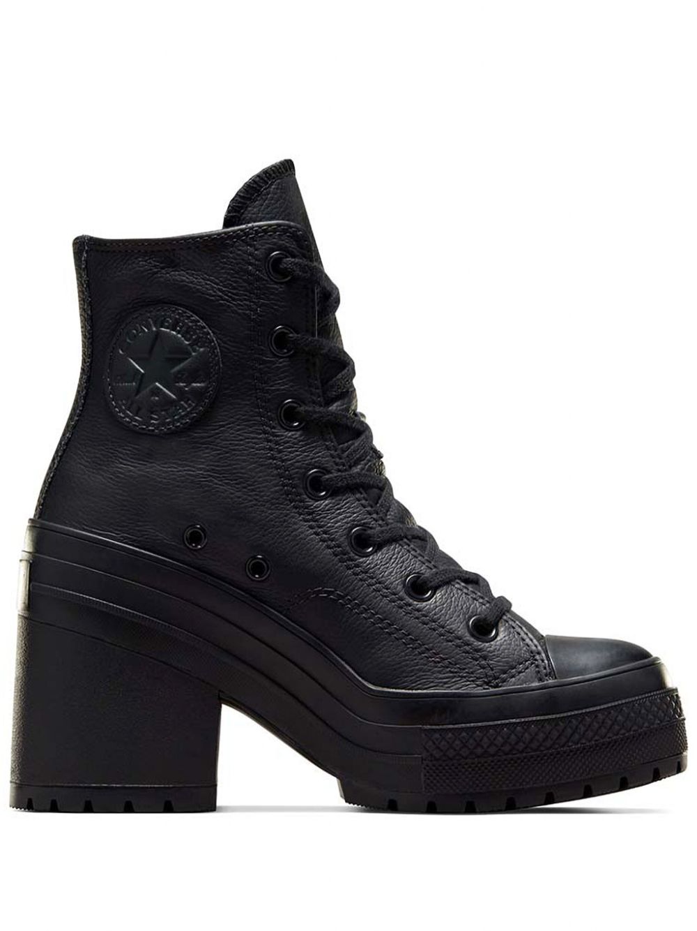 Converse leather boots Black