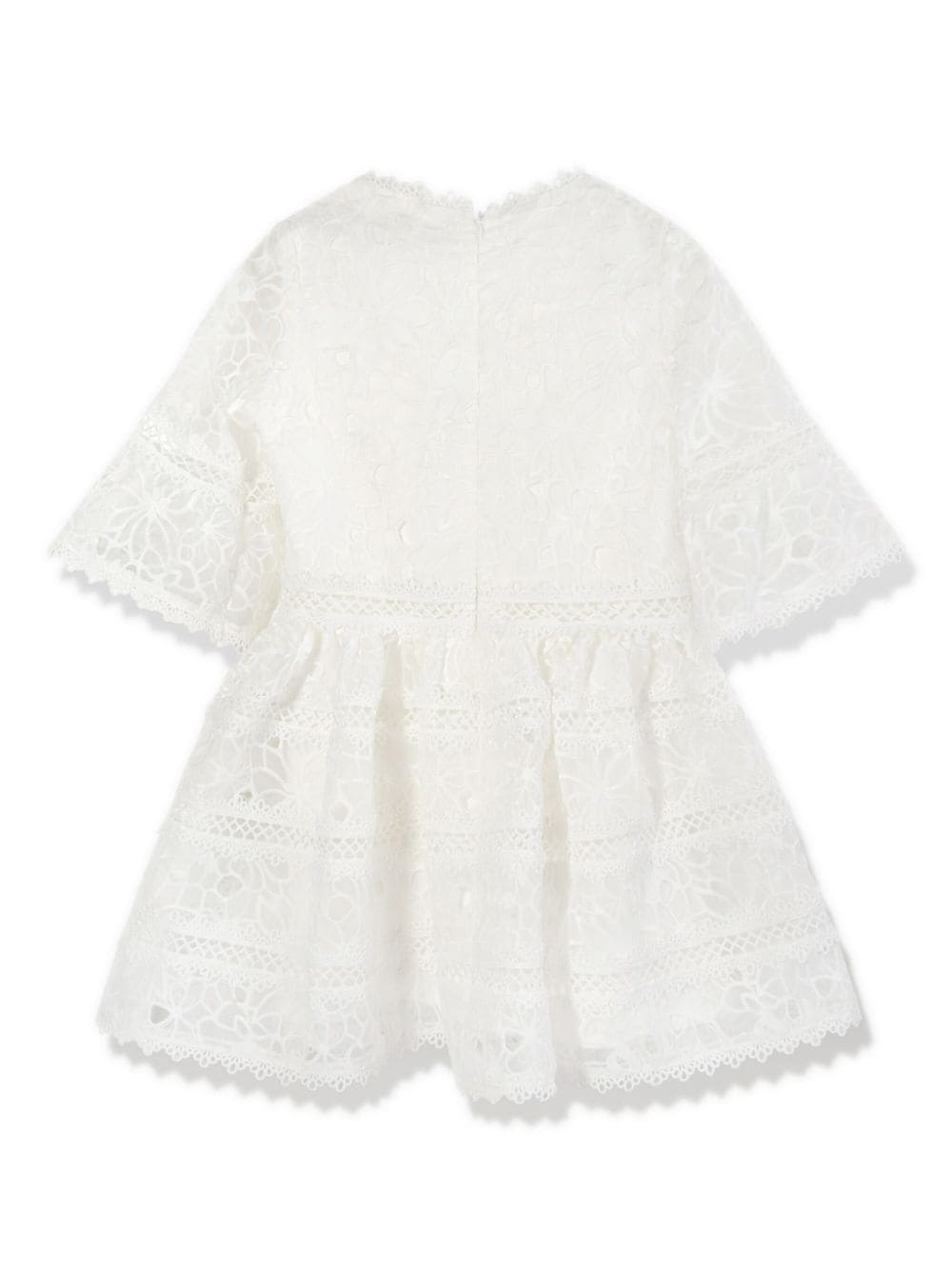 Shop Marlo Broderie-anglaise Dress In White