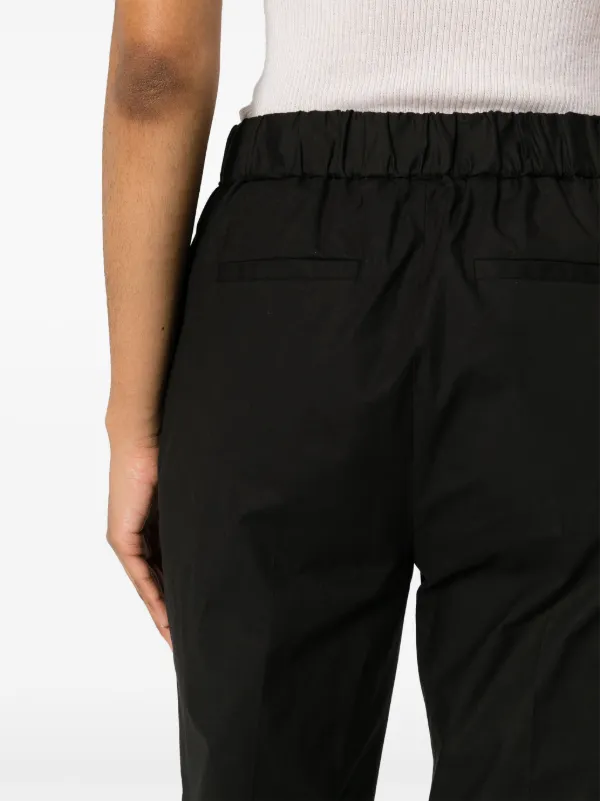 Antonelli elasticated-waistband Trousers | Black | FARFETCH