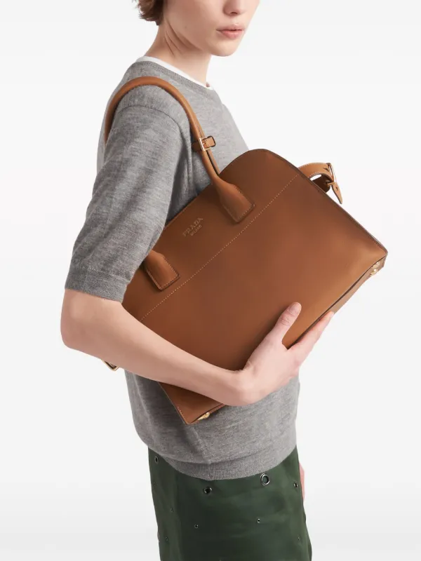 【関税込み】prada Medium leather shopping bag Prada Medium Leather Tote Bag | Saks Fifth Avenue