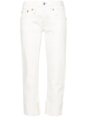 R13 sales white jeans