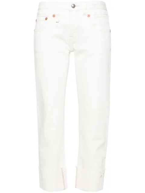 R13 Cuffed Boy cropped jeans