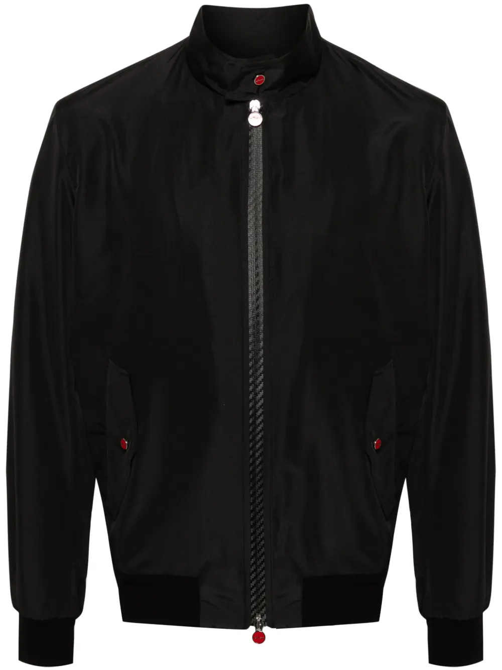 KITON ZIP-UP BOMBER JACKET