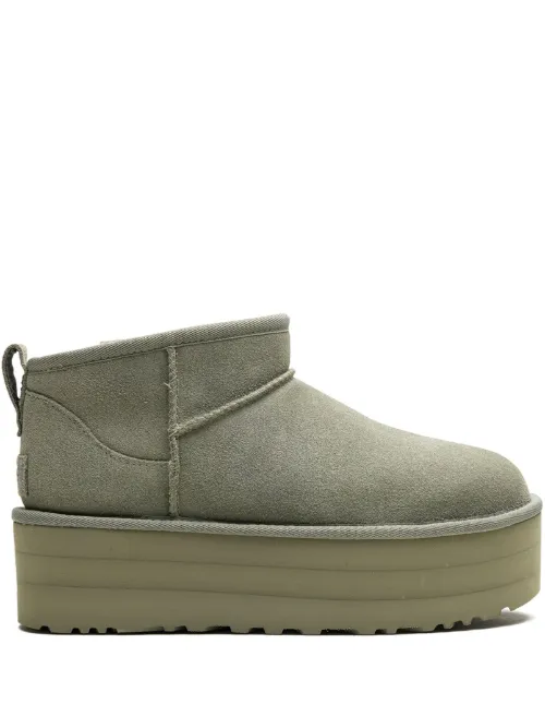Bottines Classic Ultra Mini à Platform 'Shaded Clover' - UGG - Modalova