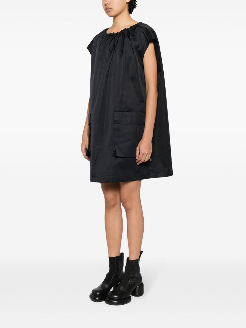 MM6 Maison Margiela drawstring-neck cargo minidress Women