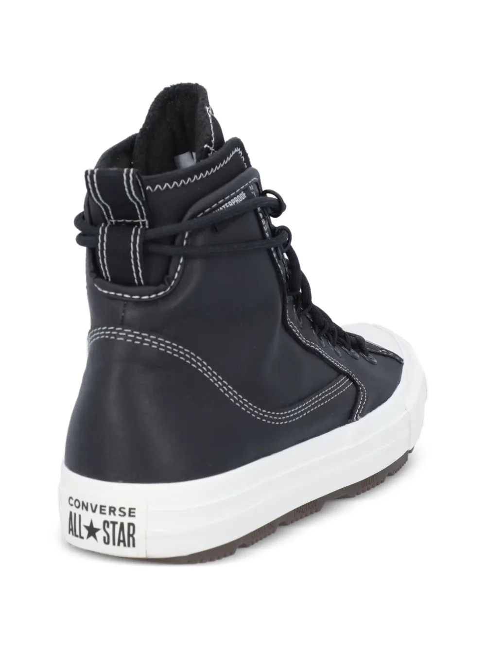 Converse high-top lace-up sneakers Zwart