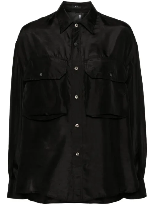 Chemise en soie à poches à rabat - R13 - Modalova