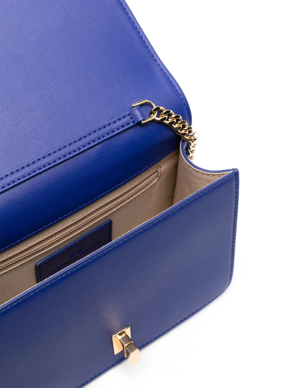 ELISABETTA FRANCHI LOGO-PLAQUE CROSS BODY BAG