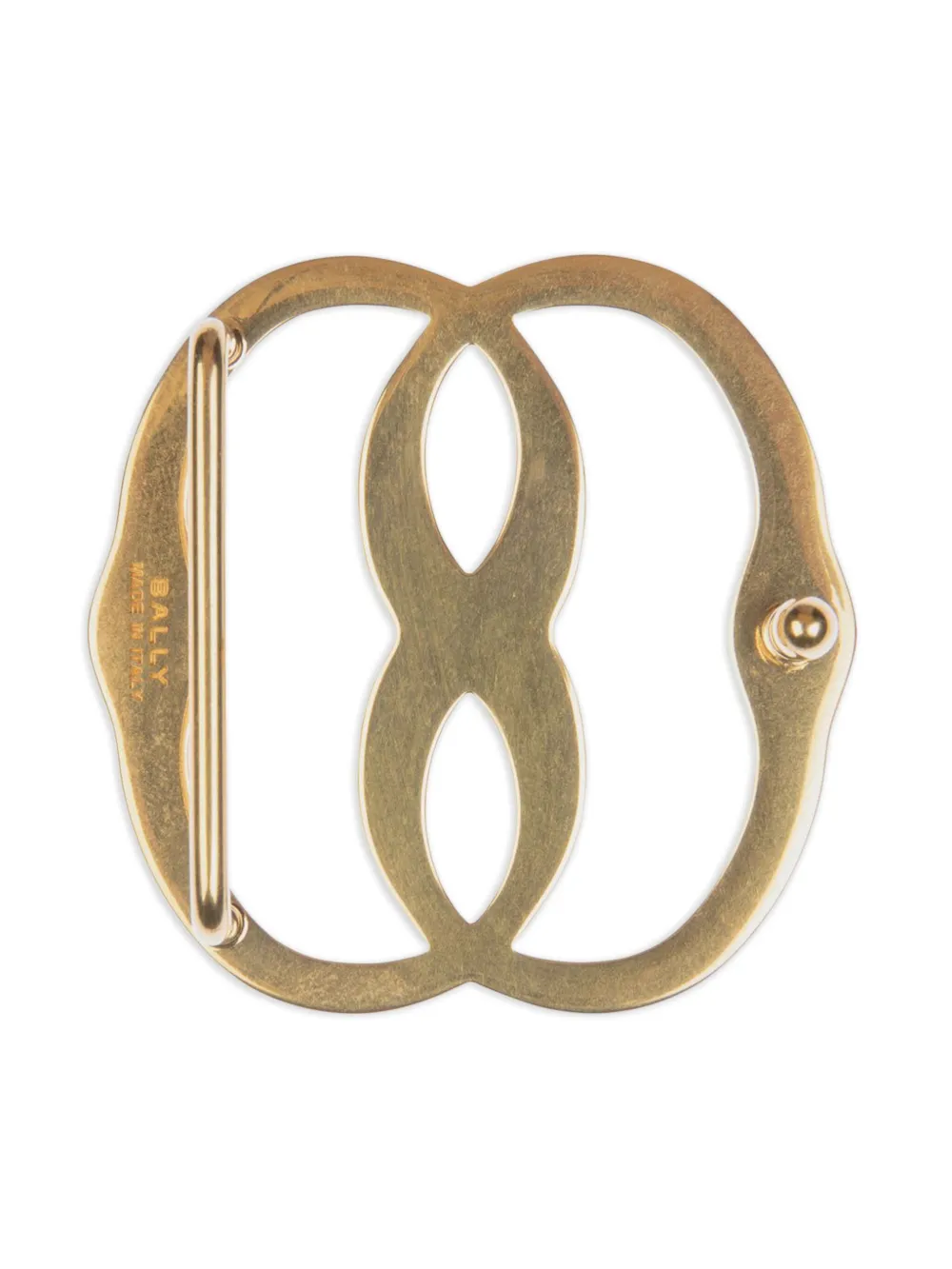 Bally Emblem Fixed-Reversible buckle - Goud