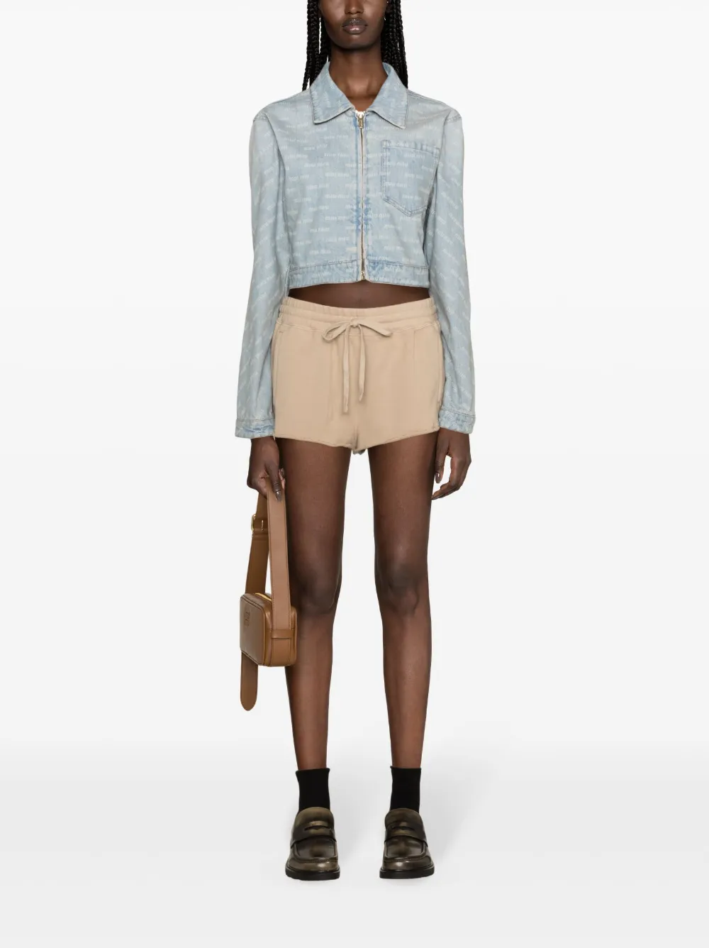 Miu Miu Denim jack - Blauw