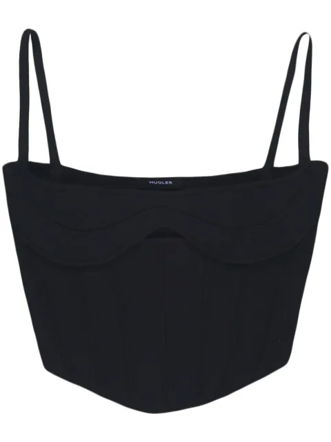 Mugler 镂空短款紧身胸衣