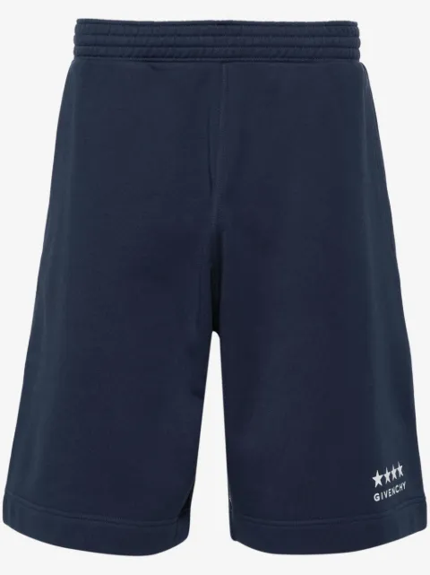 Givenchy logo-print cotton shorts