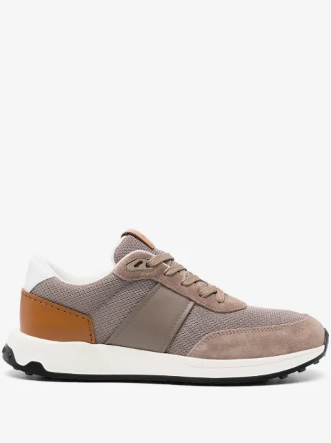 Tod's tenis de gamuza con logo en relieve