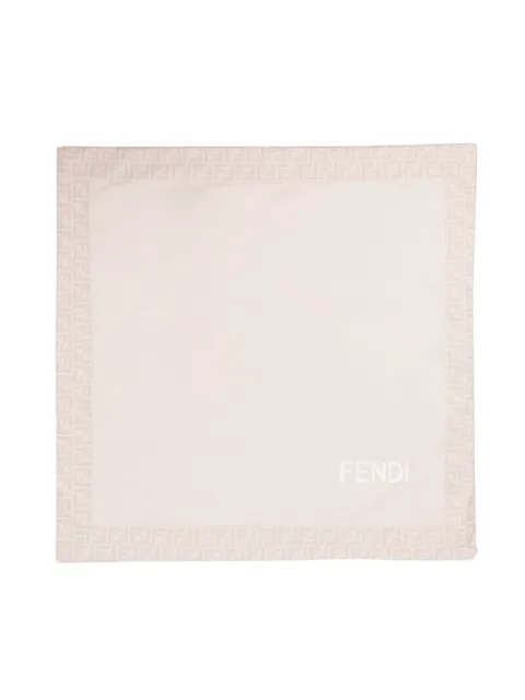 Fendi Kids Manta com logo bordado