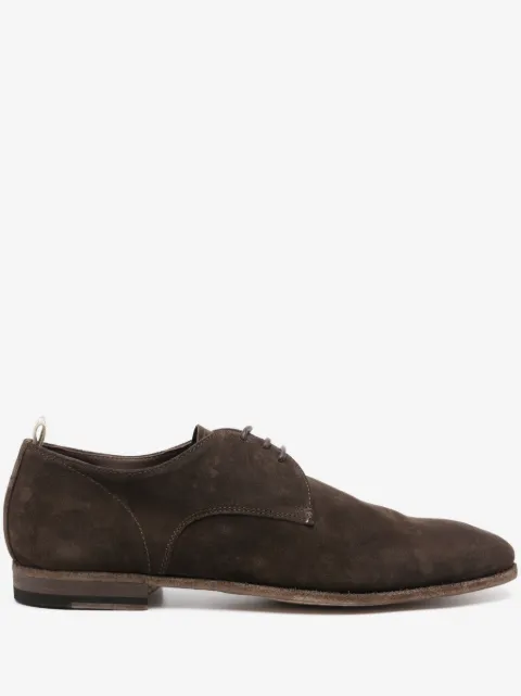 Officine Creative Solitude suede Derby shoes