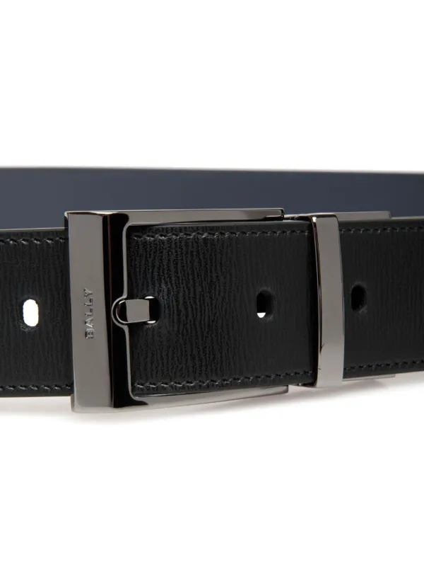 Bally Shiffie Reversible Belt Black FARFETCH PH