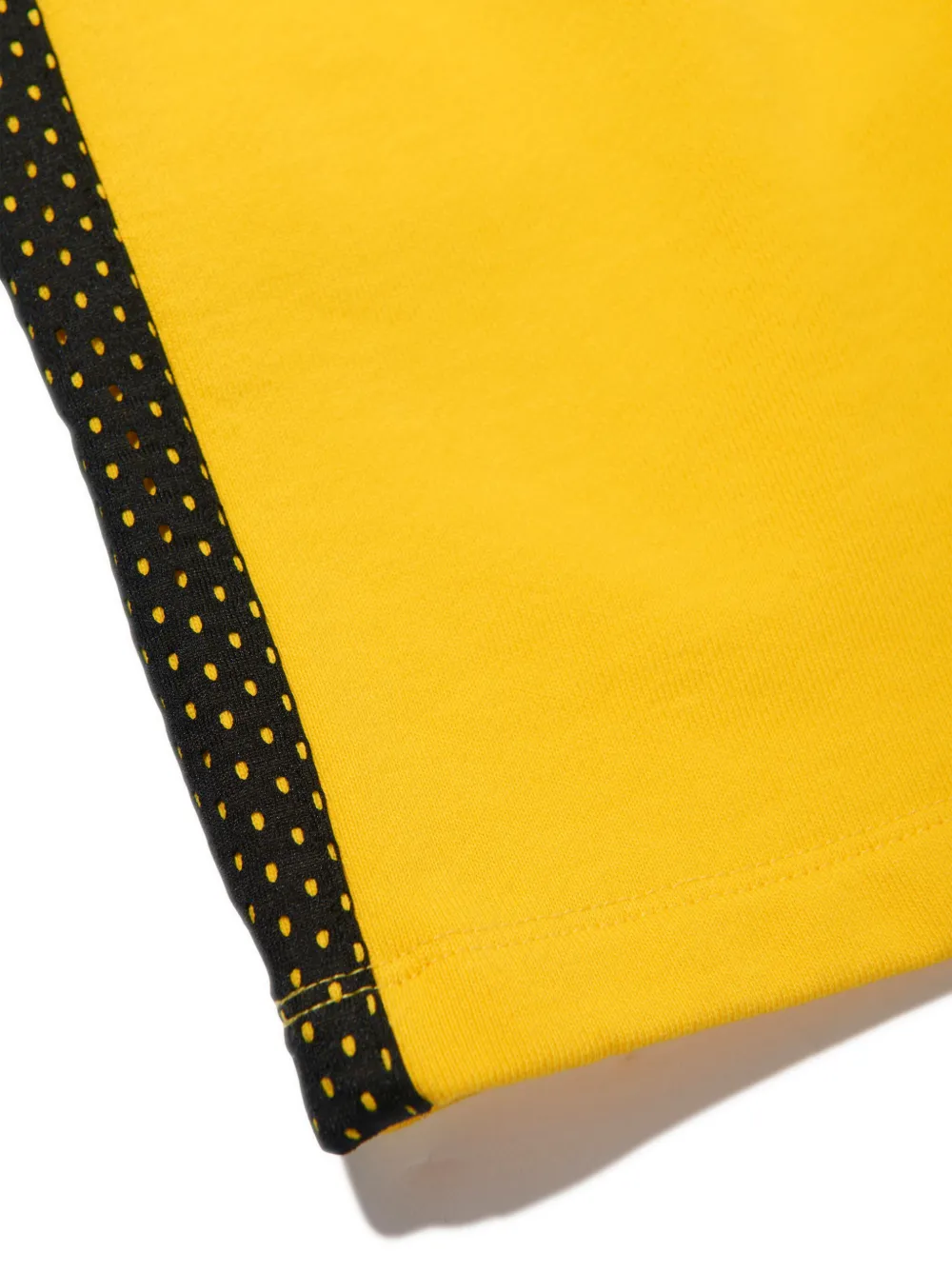 Off-White Kids Trainingsshorts met print Geel