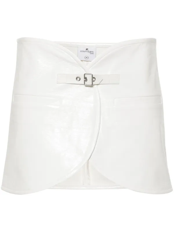 ミニスカート Courreges Ellipse Mini Skirt Courrèges Ellipse Mini Skirt | Black | FARFETCH