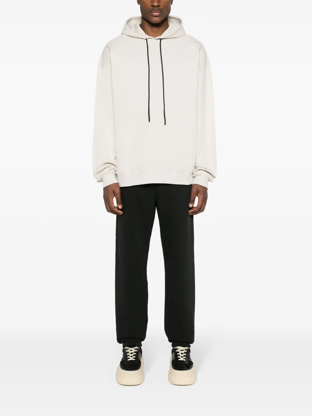 Shop Entire Studios Heavy Cotton Track Pants In 黑色