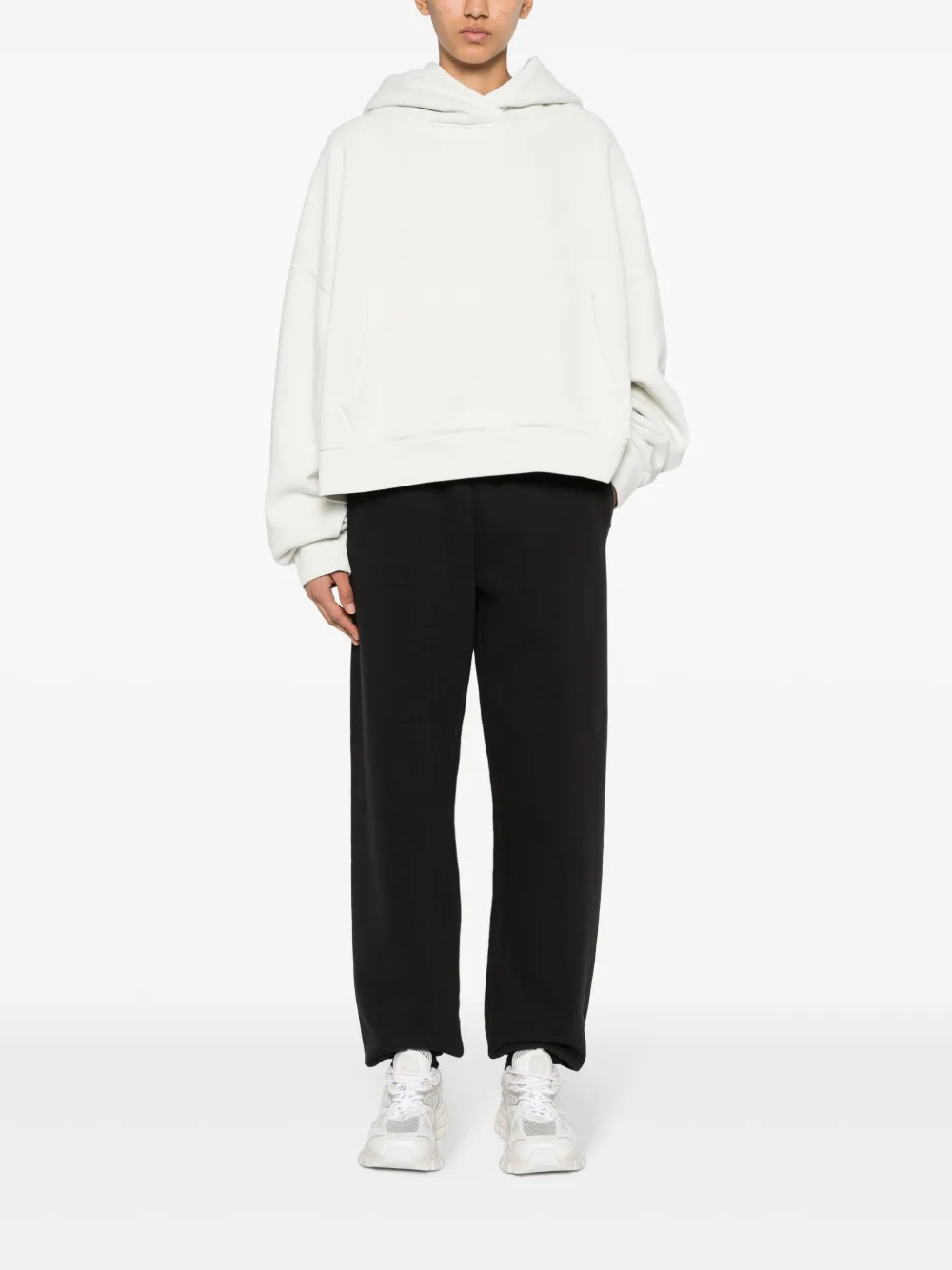 Shop Entire Studios Heavy Cotton Track Pants In 黑色