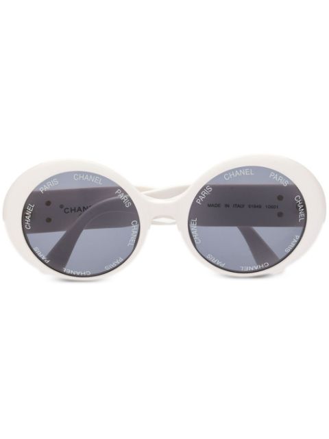 CHANEL 1993 CC logo round-frame sunglasses Women