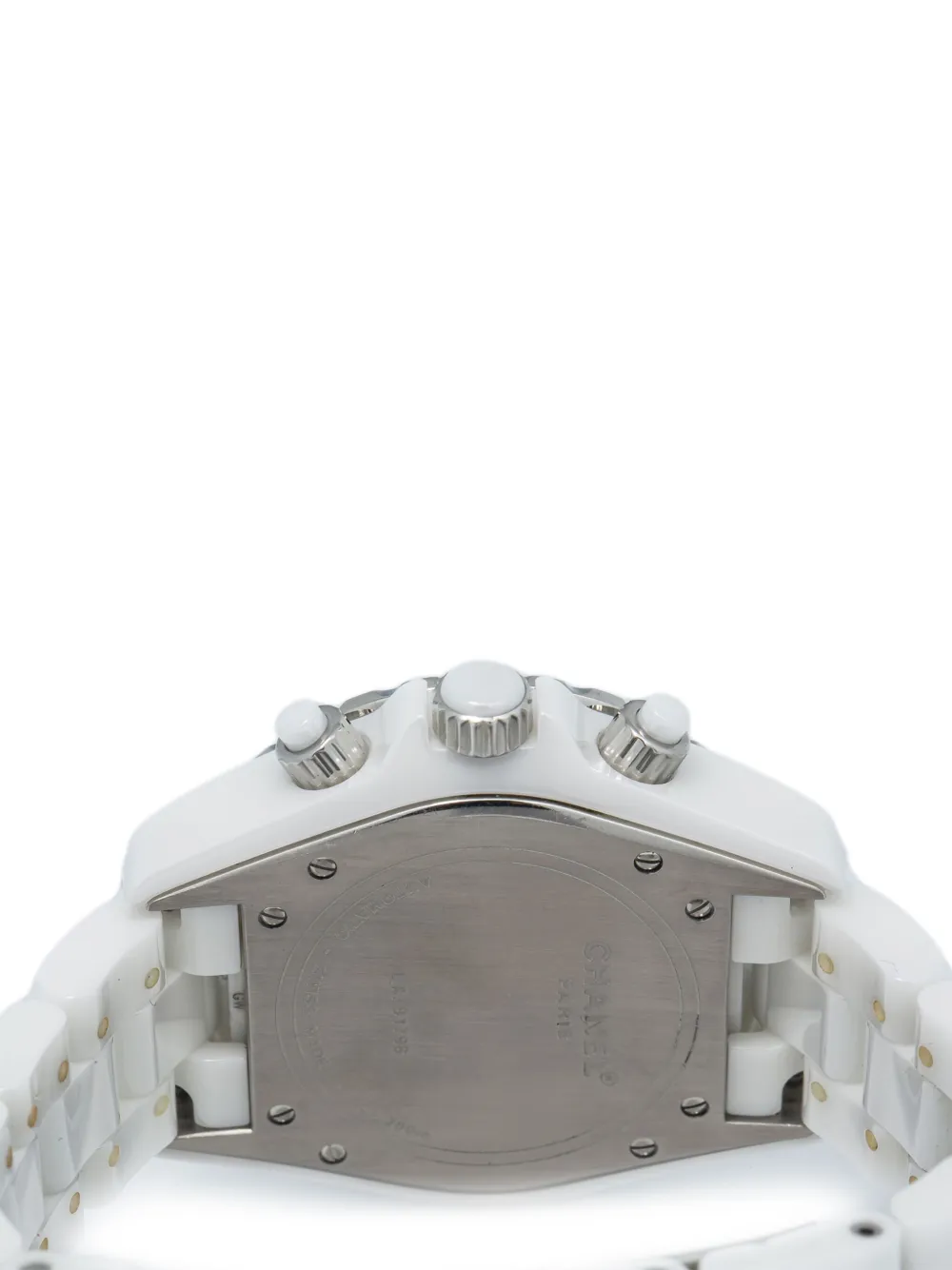Chanel Pre-owned J12 41mm in White, view 5