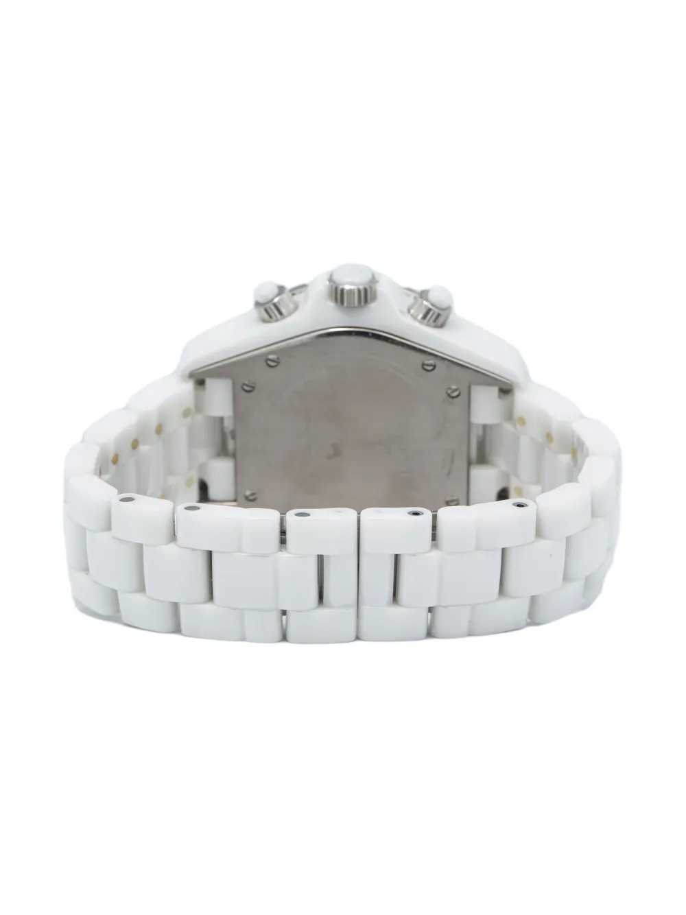 Chanel Pre-owned J12 41mm in White, view 4