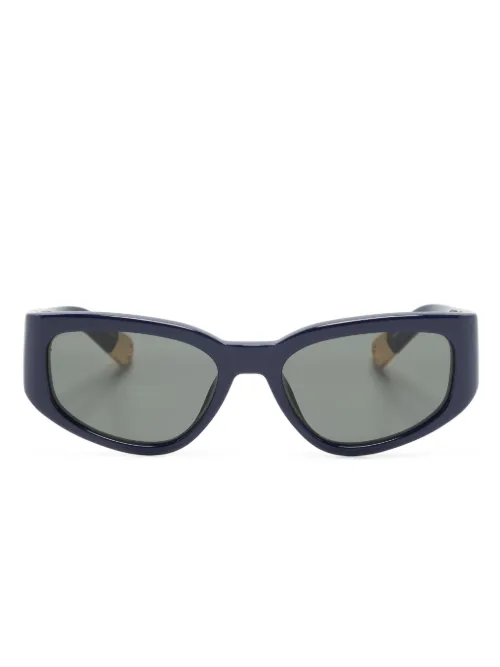 Lunettes de soleil à monture rectangulaire - Jacquemus - Modalova