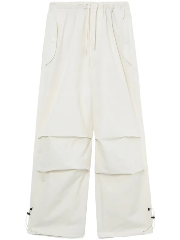 FIVE CM ドローストリング カーゴパンツ | ホワイト | FARFETCH JP