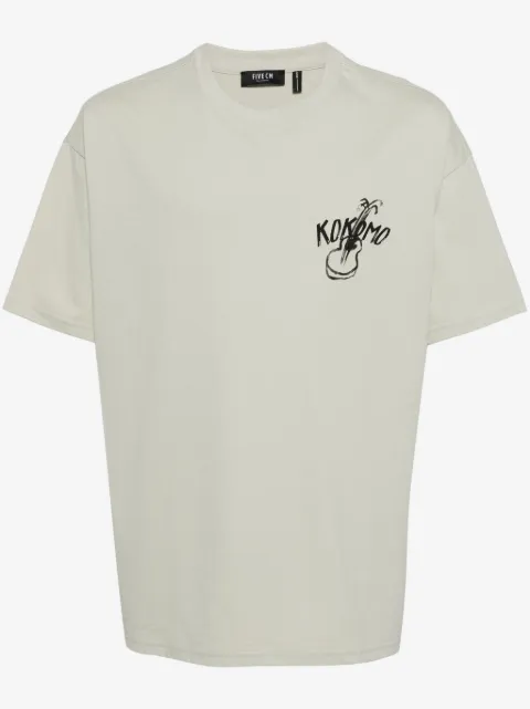 FIVE CM graphic-print cotton T-shirt
