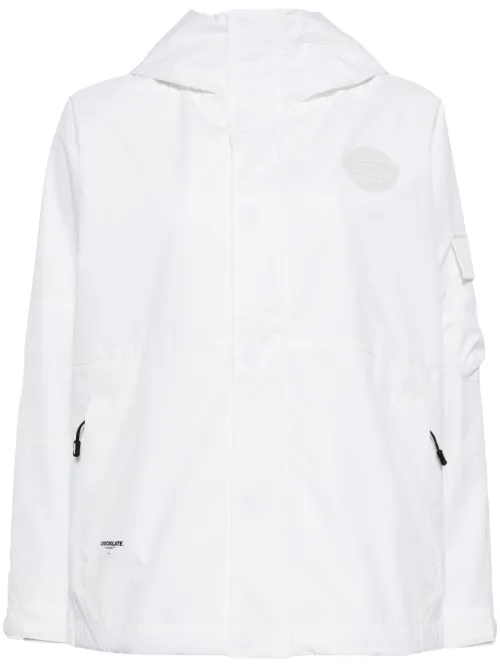 Veste à appliqué logo - CHOCOOLATE - Modalova