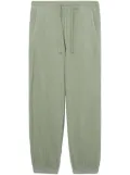 FIVE CM drawstring-waist cotton track pants - Green