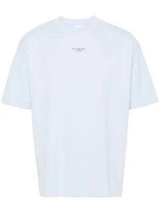 Drôle De Monsieur スローガン Tシャツ | ブルー | FARFETCH JP