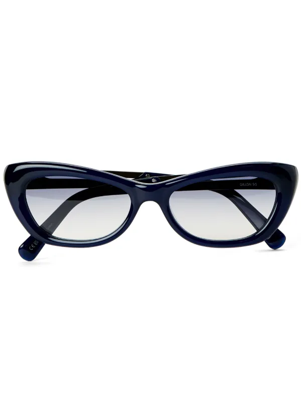 Christopher Esber Dillon Meteor Cat-eye Frame Sunglasses in Black