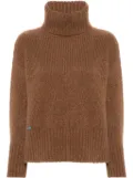 Alanui Finest roll-neck jumper - Brown