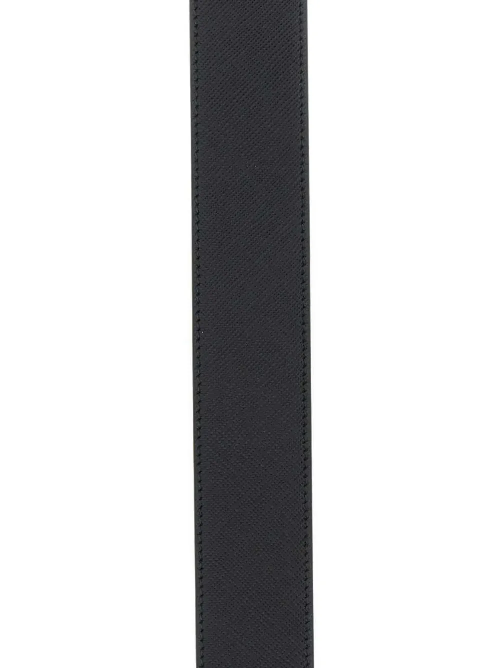 Prada Leren riem Zwart