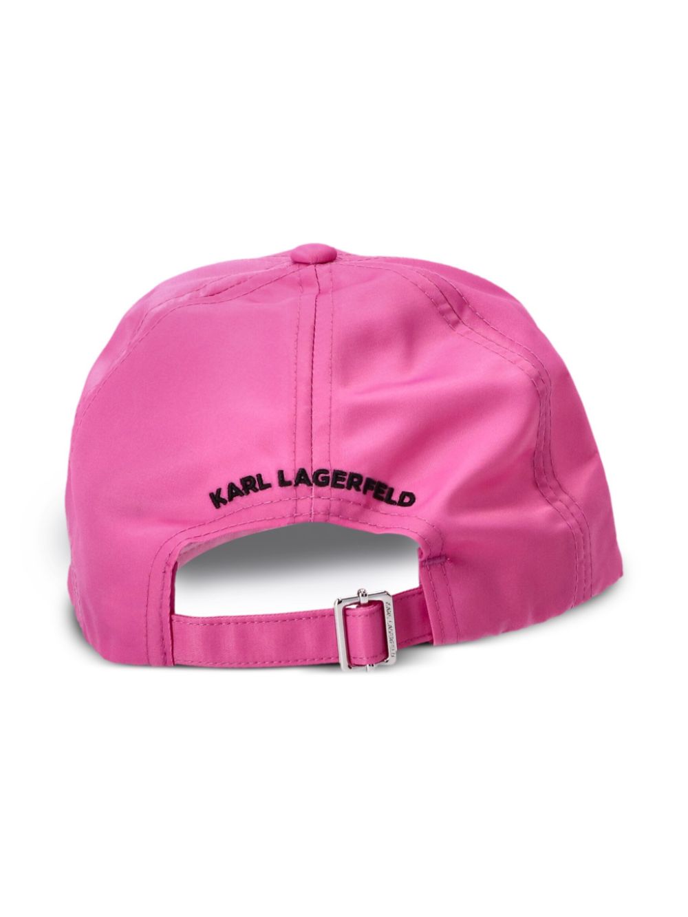 Shop Karl Lagerfeld K/ikonik 2.0 Choupette Baseball Cap In Pink