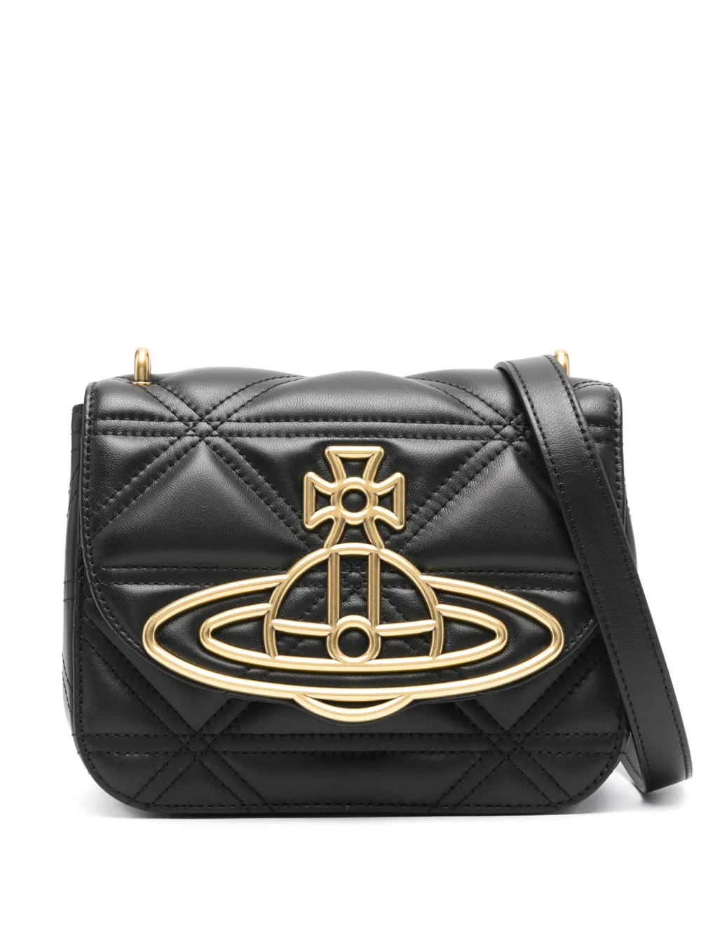 Vivienne Westwood Linda cross body bag - Nero