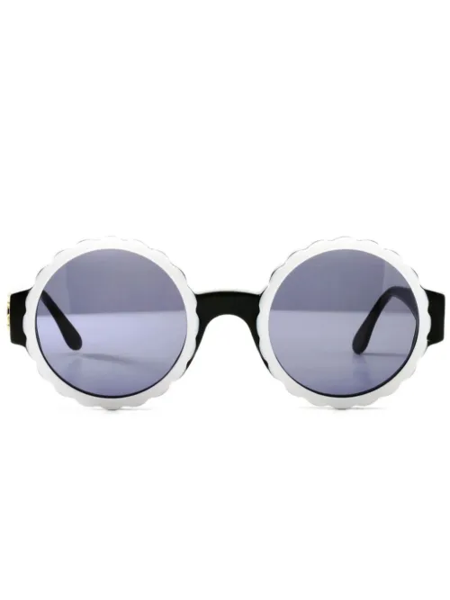 Lunettes de soleil à monture ronde (années 1990) - CHANEL Pre-Owned - Modalova