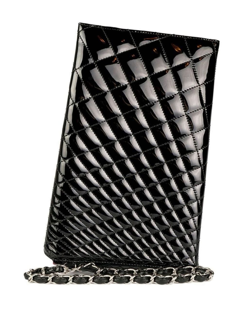 Pre-owned Chanel 2008 Kaleidoscope Clutch Bag In Black