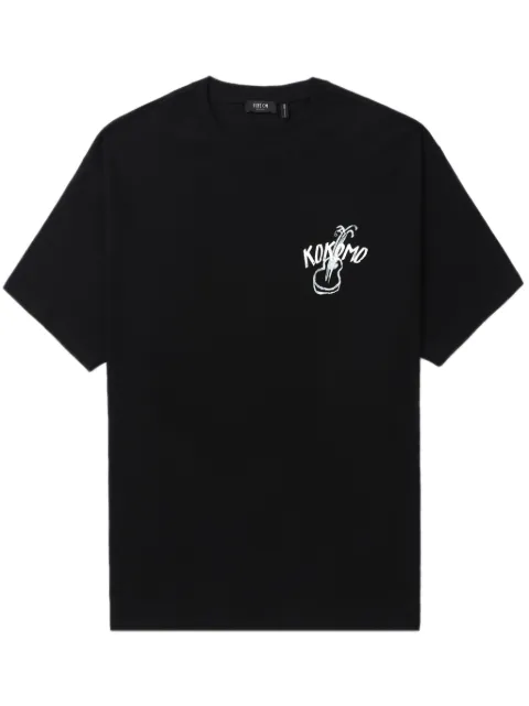 FIVE CM graphic-print cotton T-shirt