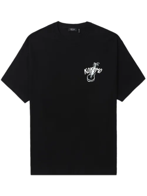 T-shirt en coton à imprimé graphique - FIVE CM - Modalova
