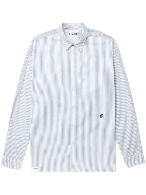 izzue striped cotton shirt